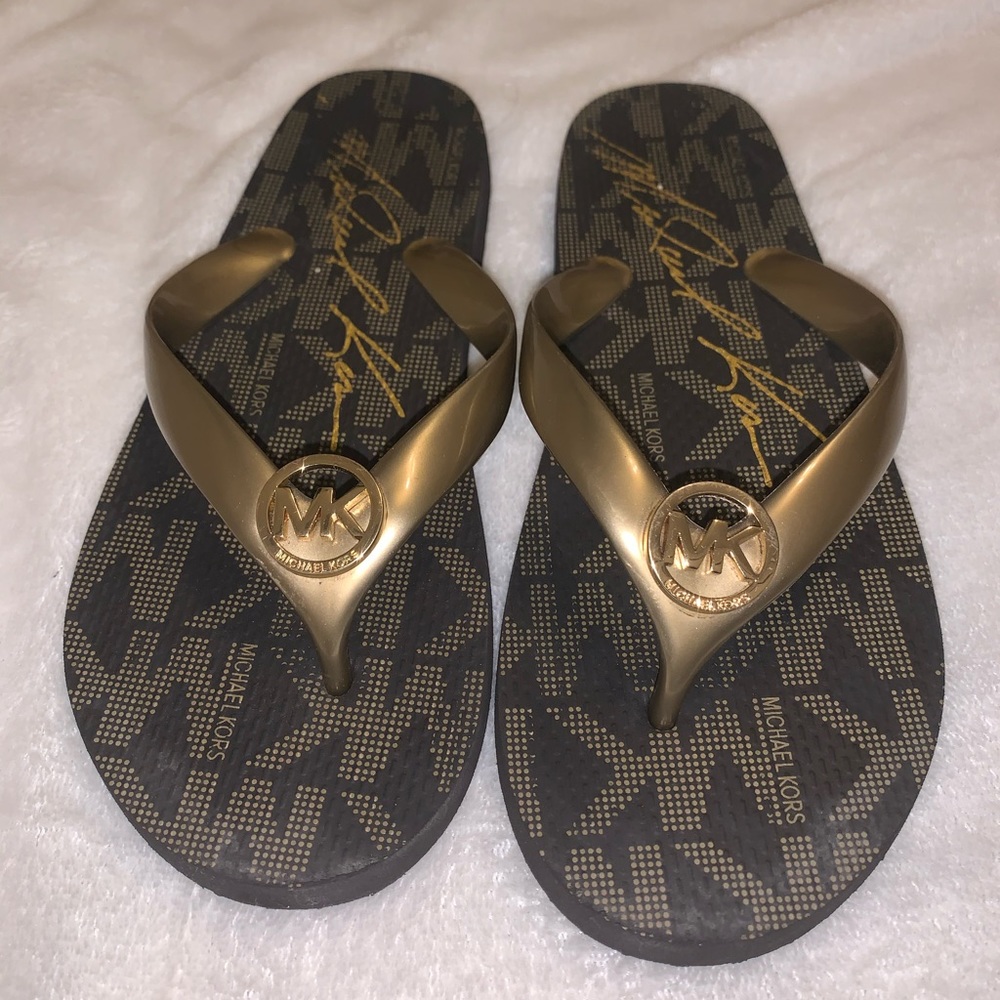 micheal kors sandals, size 6, worn twice